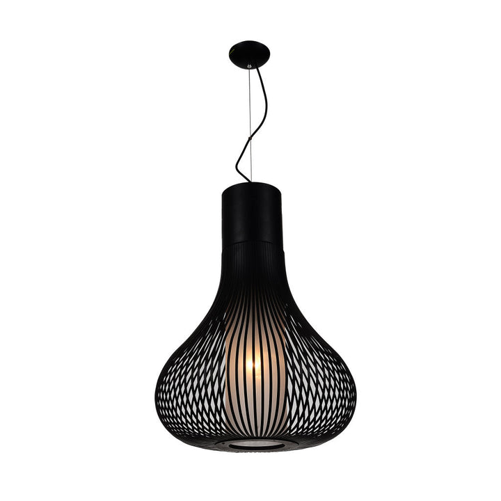 Lámpara colgante ANDY (Ø32cm), base E26, foco no incluido, 127V de Quor Lighting - Q47066-BK
