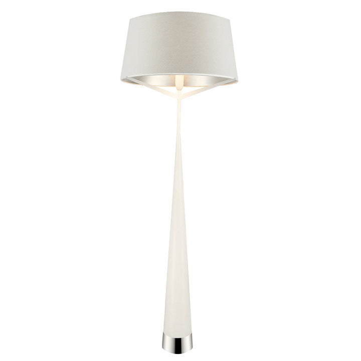 Lámpara de piso ATER, base E26, foco no incluido, 127V de Quor Lighting - Q47074-WH