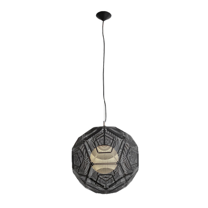 Lámpara colgante CORE, base E26, foco no incluido, 127V de Quor Lighting - Q48074-BK
