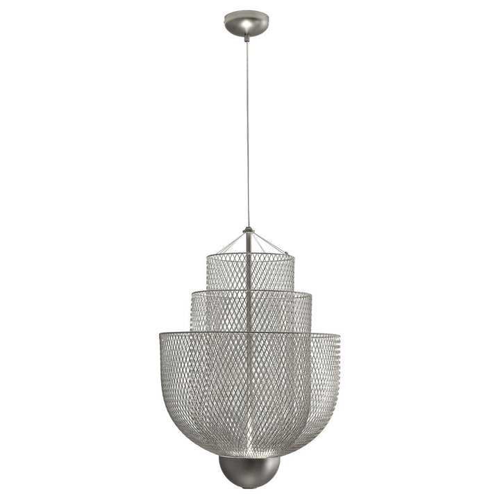 Lámpara colgante CLOÉ 15W + 3W, luz cálida 3000°K, 127V de Quor Lighting - Q48166-NI
