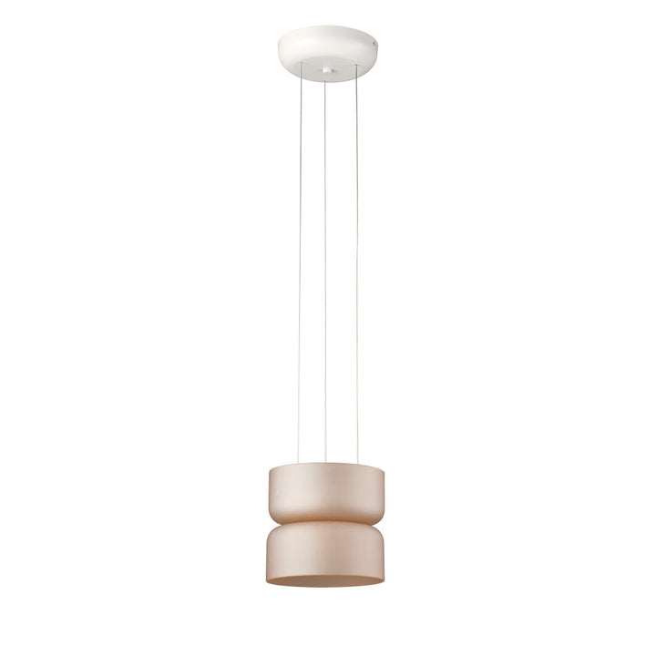 Lámpara colgante DUBLIN 2 x 6W, luz cálida 3000°K, 127V de Quor Lighting - Q50712-AM