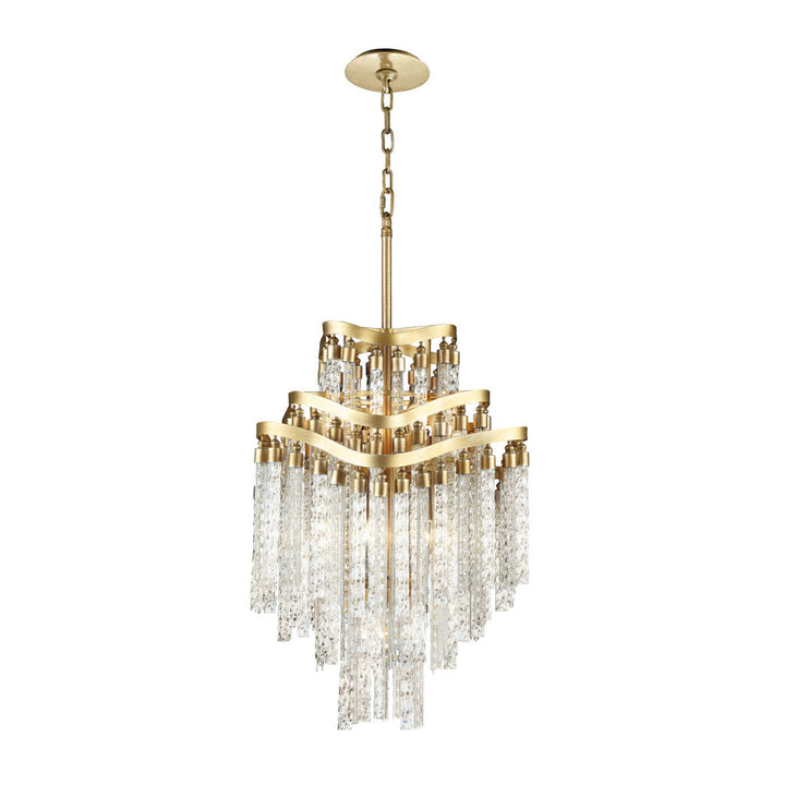 Lámpara colgante DESIRÉE, base E12, foco no incluido, 127V de Quor Lighting - Q58505-GD