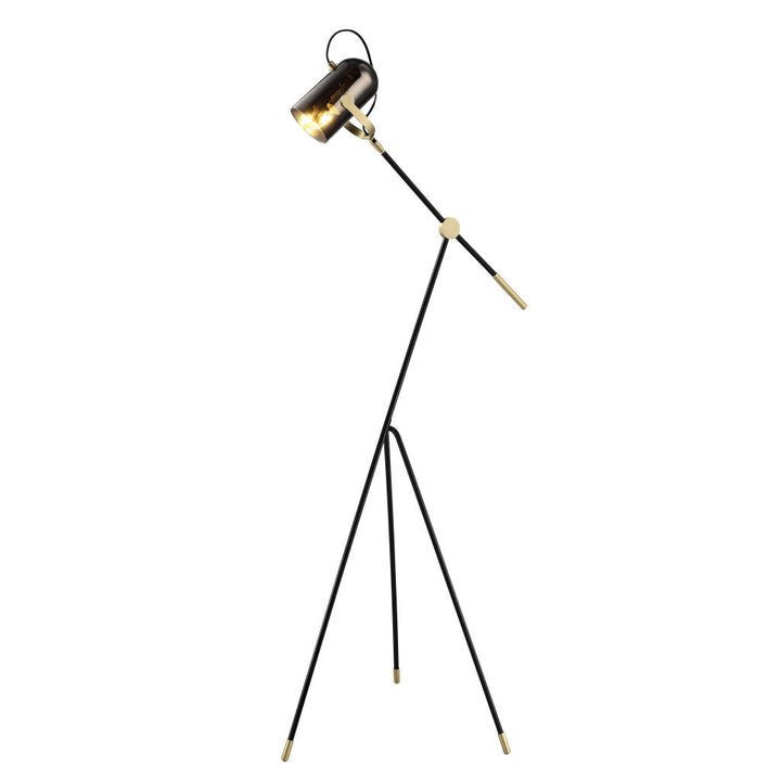 Lámpara de piso PIXEL, base E26, foco no incluido, 127V de Quor Lighting - Q60599-BK