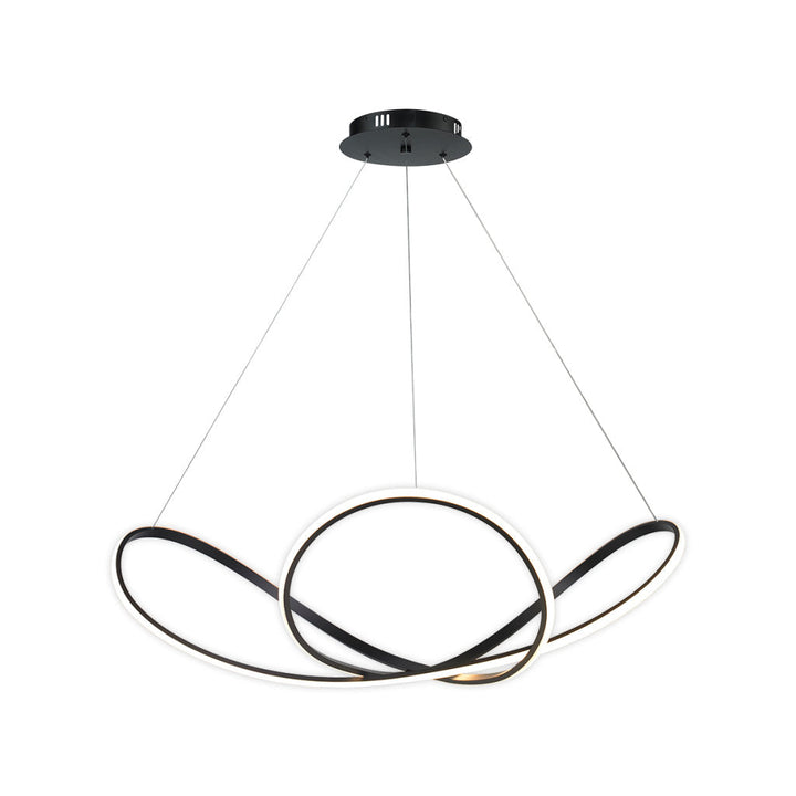Lámpara colgante ROMA 100W, luz cálida 3000°K, 127V de Quor Lighting - Q81310-BK