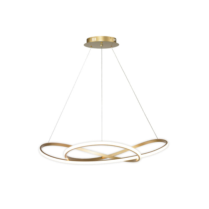 Lámpara colgante ROMA 80W, luz cálida 3000°K, 127V de Quor Lighting - Q81318-GD