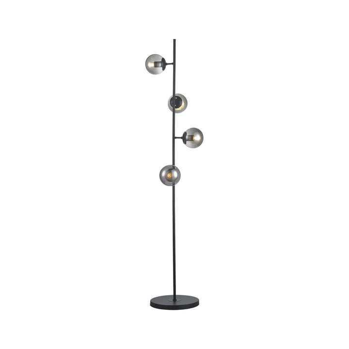 Lámpara de piso TULIP, base E26, foco no incluido, 127V de Quor Lighting - Q81495-BK