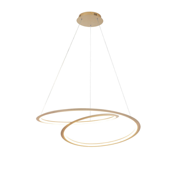 Lámpara colgante ALINA 30W, luz cálida 3000°K, 127V de Quor Lighting - Q88266-BSS