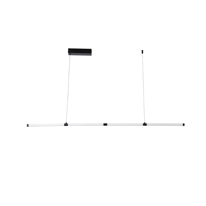 Lámpara colgante TUB 20W, color de luz selectable cálida 3000°K / neutro 4000°K / frío 6000°K, atenuable, 127V de Quor Lighting - Q90228-BK