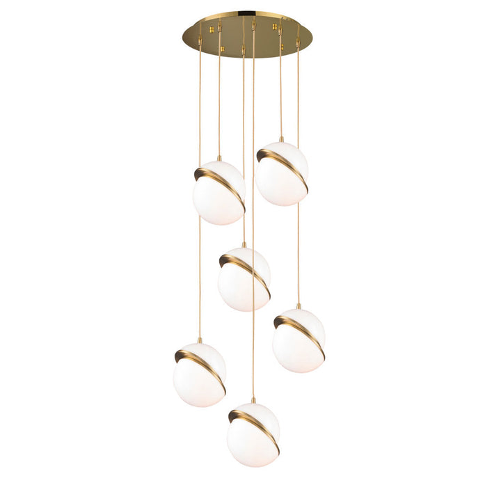 Lámpara colgante JANE, base E26, foco no incluido, 127V de Quor Lighting - Q91826-BSS