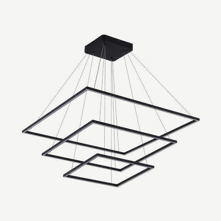 Lámpara colgante NEO 106W, CCT seleccionable luz cálida 3000°K, neutro 4000°K, frío 6000°K, atenuable, 127V de Quor Lighting