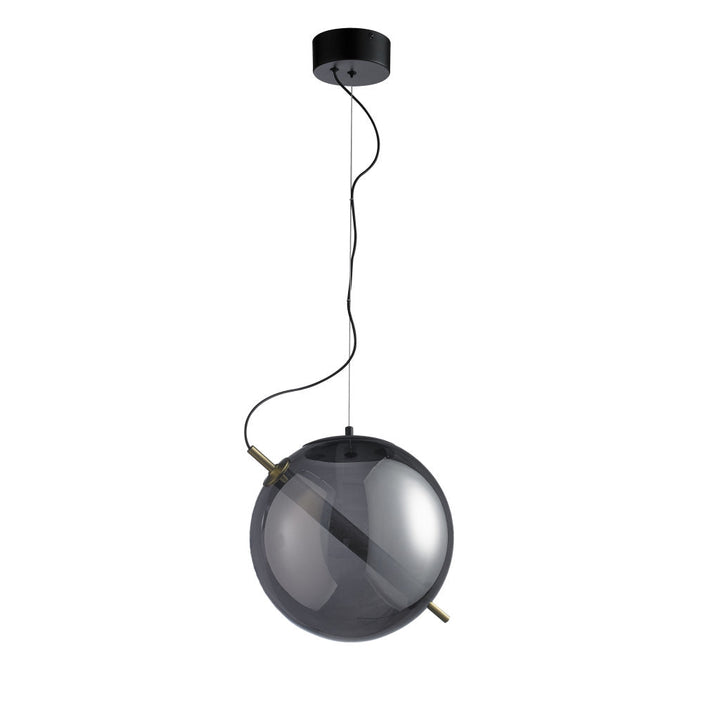 Lámpara colgante EISA 7W, luz cálida 3000°K, 127V de Quor Lighting - Q94902-BK