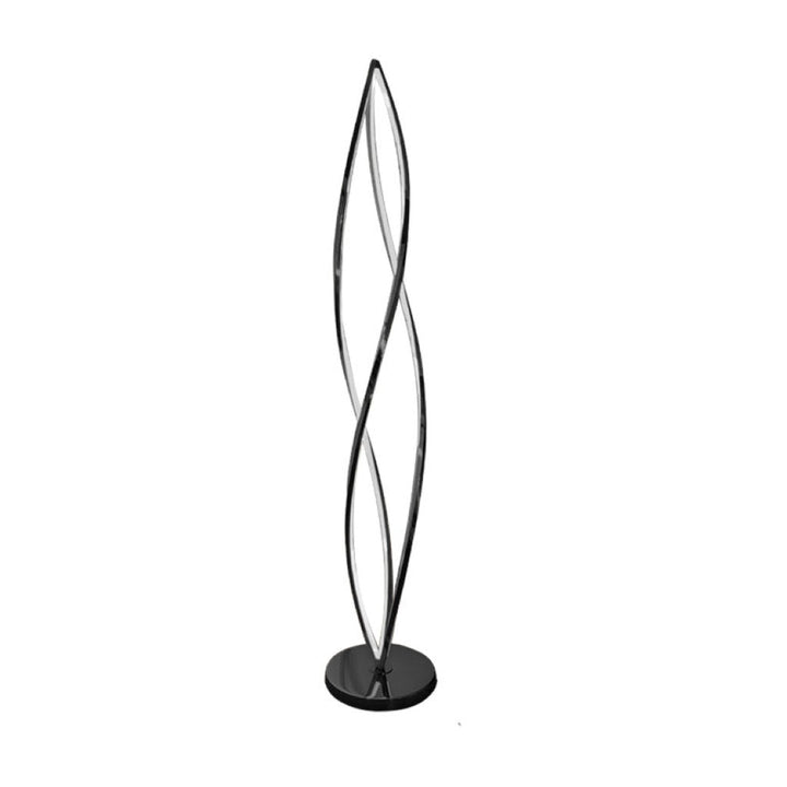 Lámpara de piso AKI 76W / 60W, color de luz selectable cálida 3000°K / neutro 4000°K / frío 6000°K, atenuable, 127V de Quor Lighting - Q98253-GNB