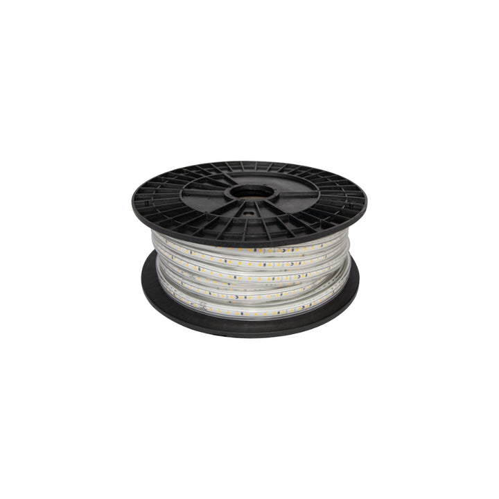 Tira de LED INFINITY 25m exterior 127V dimeable 8W/m 25m chip 2835 IP65 opciones color de luz de AURO Lighting