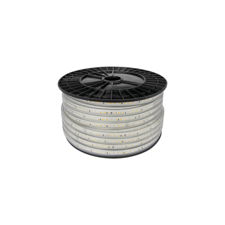 Tira de LED INFINITY 50m exterior 127V dimeable 8W/m 50m chip 2835 IP65 opciones color de luz de AURO Lighting