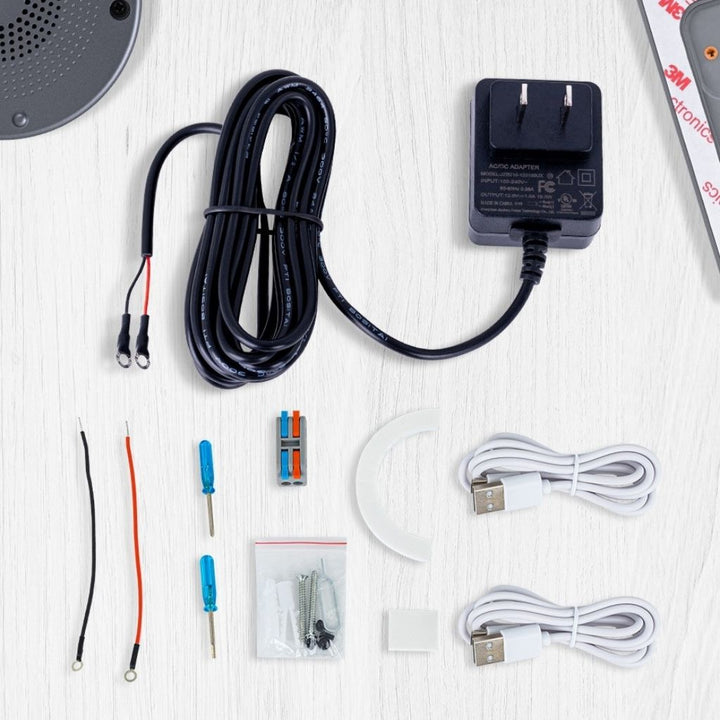 Video portero y campana Smart WiFi, cuenta con cámara y micrófono dos vías, sensor de movimiento y visión nocturna de ICON