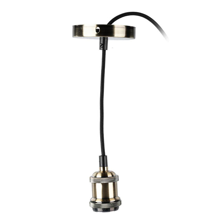 Socket Vintage para suspender acabados Dorado / Negro Mate / Bronce / Cobre 1.5m ajustable base E26 opción de ICON