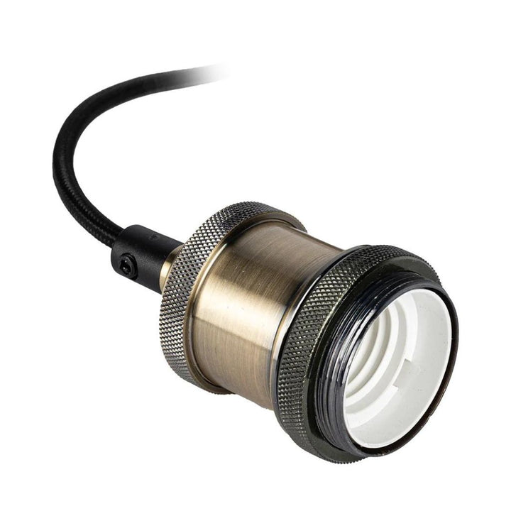 Socket Vintage para suspender acabados Dorado / Negro Mate / Bronce / Cobre 1.5m ajustable base E26 opción de ICON