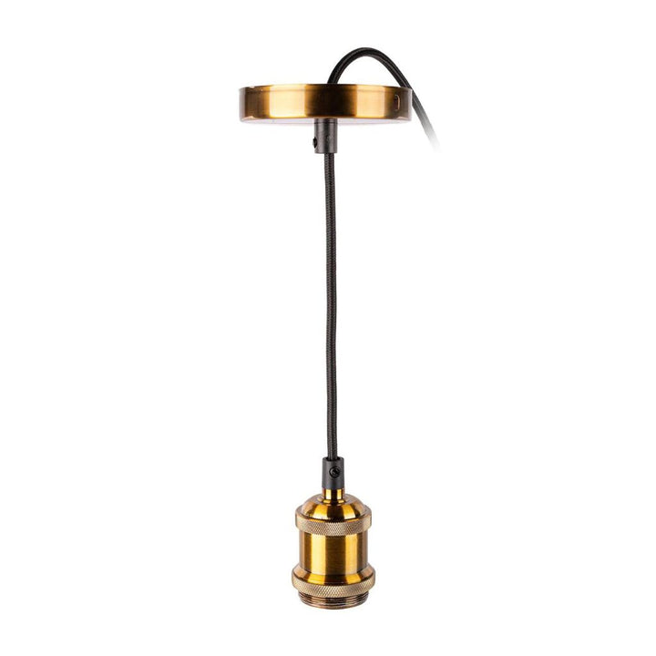 Socket Vintage para suspender acabados Dorado / Negro Mate / Bronce / Cobre 1.5m ajustable base E26 opción de ICON