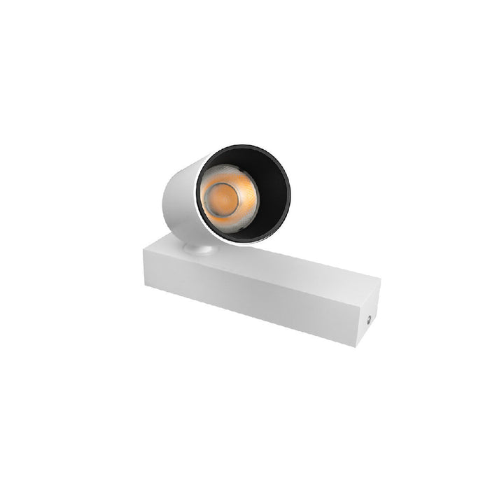 Proyector sobreponer ARIA 15W 30° IRC>90 de AURO Lighting — AIT9830OBN — Blanco