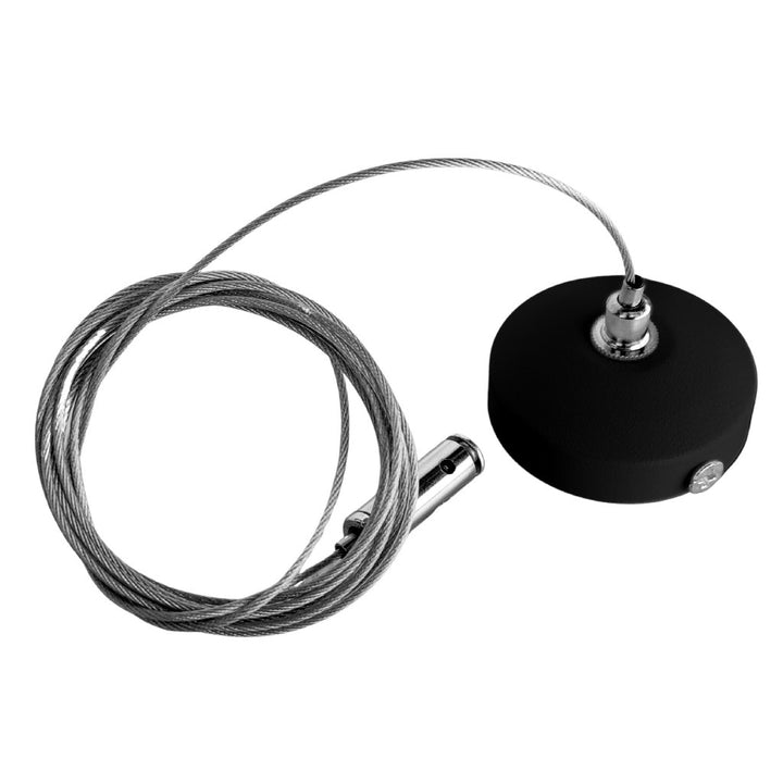Accesorio para suspender para riel Monofásico Pro Track de AURO Lighting — ARMSUSPN — Negro
