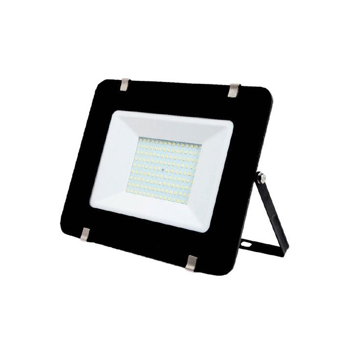 Reflector LED 150W 120° 100-240V IP65, color de luz frío (6500K) acabado negro de Brilla Max