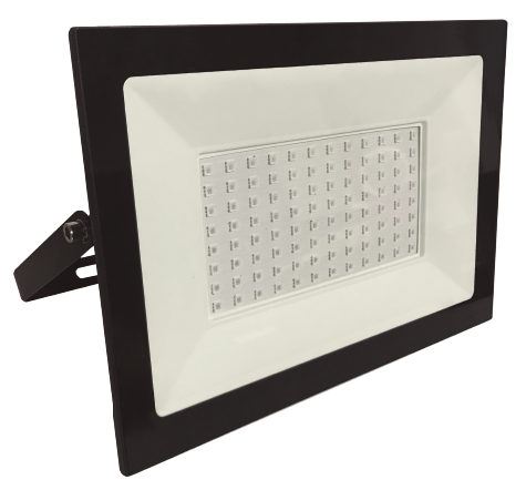 Reflector exterior LED RGB 50W 120° IP65 con control remotro y 4 efectos de luz, acabado negro de Philco