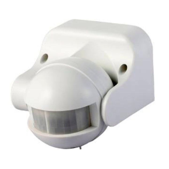 Sensor exterior de movimiento Infrarrojo con fotosensor con lente direccionable para sobreponer en muro de Ledvance