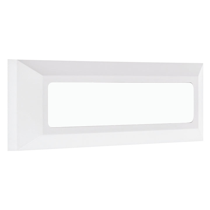 Luminario Rectangular LED Decoled Signal para muro 4W luz cálida opción acabado negro o blanco de Ledvance