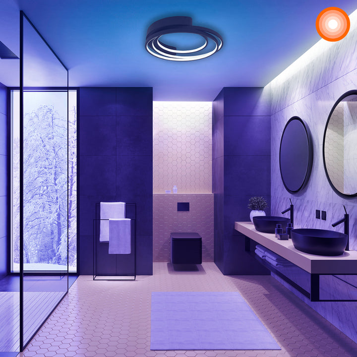 Luminario sobreponer Ceiling Deco Smart+ Wifi 27W RGB + Luz Cálida + Luz Fría control con Alexa y Google Home de Ledvance