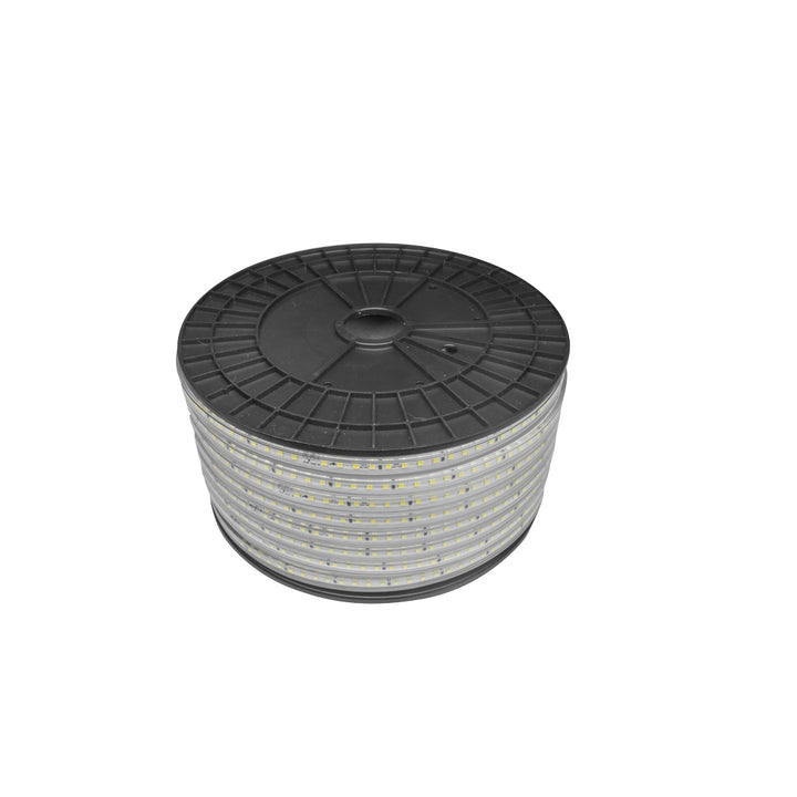 Tira LED 2835 NONWIRE 8W/m 127V rollo de 50m atenuable para exteriores con chip de ultra-brillo opción en color de luz cortes cada 20cm de iLumileds