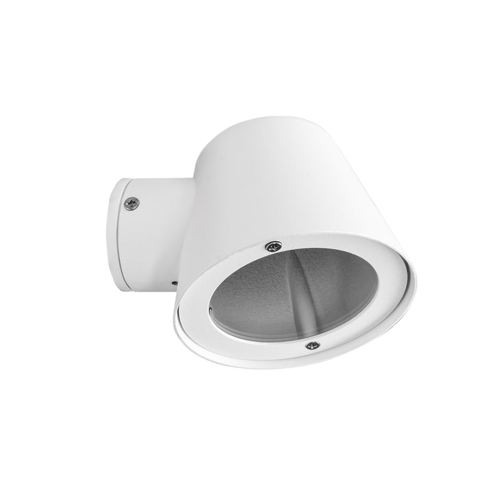Luminario decorativo arbotante LIV para MR16 GU10 opción de acabado blanco o negro de Auro