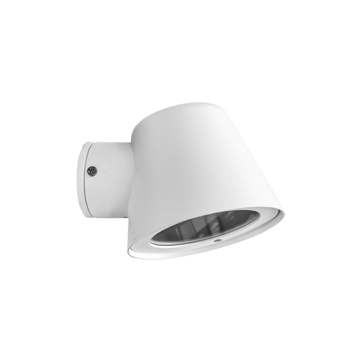 Luminario decorativo arbotante LIV para MR16 GU10 opción de acabado blanco o negro de Auro