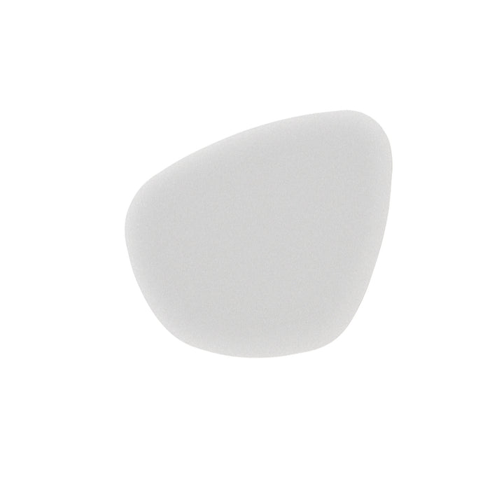 Luminario para muro NUVOLA 10W luz indirecta color de luz neutro cálido con figura irregular acabado blanco o negro de AURO Lighting