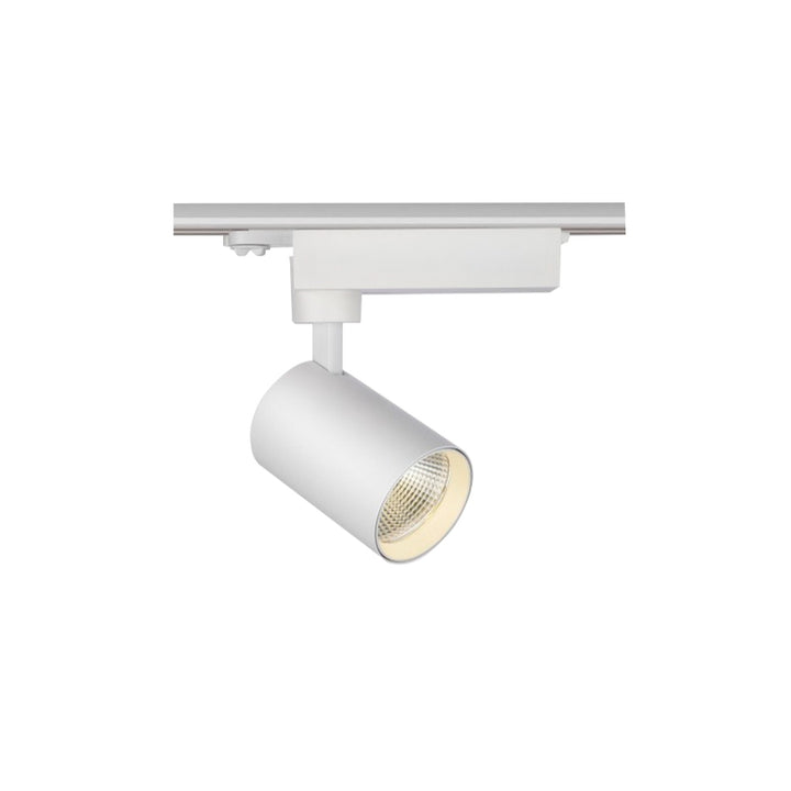 Proyector KALA H 20W CRI>90 36° para riel de tres fases acabado blanco o negro, opción color de luz neutro cálido (3000K) y neutro (4000K) de AURO Lighting