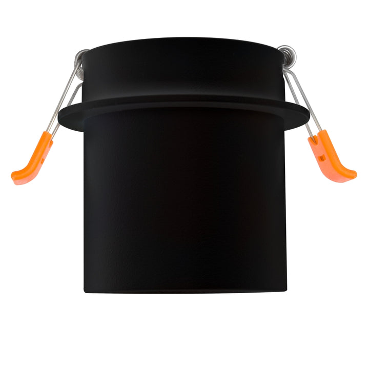 Marco para emporar CORA Ø6cm con difusor de cristal para lámpara MR16 opción acabado blanco o negro de AURO Lighting