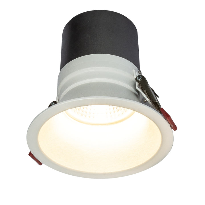 Downlight blanco LIDO 15W 36° de bajo deslumubramiento opciones color de luz cálido / neutro cálido / neutro de AURO Lighting