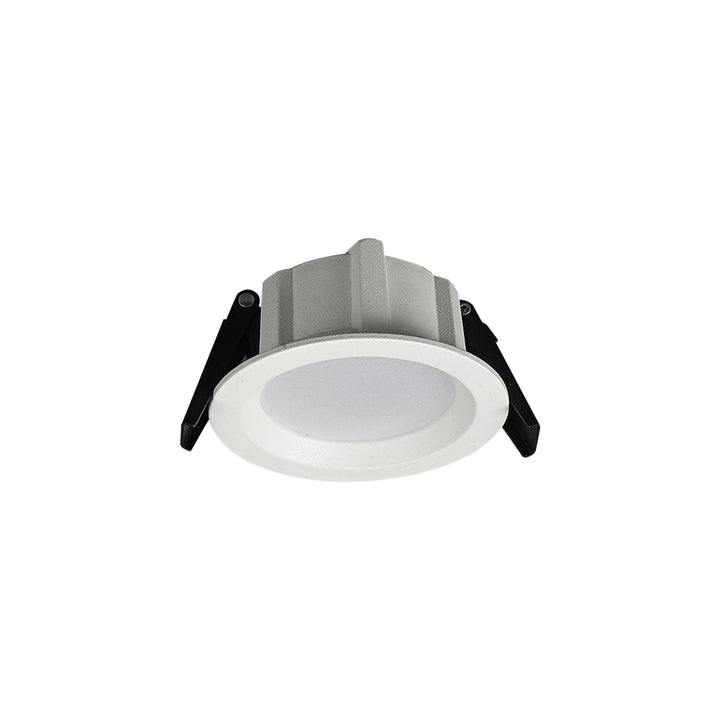 Downlight blanco RODA 7W opciones color de luz neutro cálido y neutro de AURO Lighting