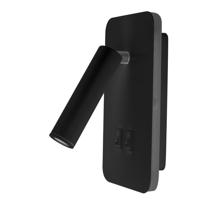 Luminario para muro con salida de luz trasera y frontal dirigible 10w color de luz Neutro Cálido (3000K) 85-265V de iLumileds