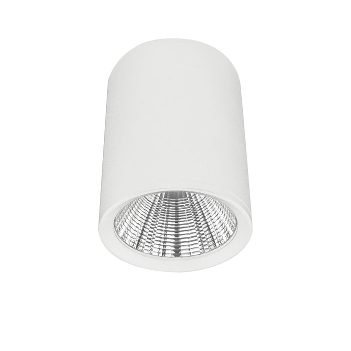 Luminario cilíndrico 10cm 7W 38° para sobreponer color de luz neutro cálido de iLumileds