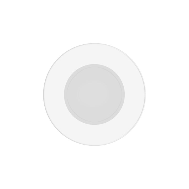 Luminario ultra delgado LED 2W 12Vcc empotrar o sobreponer con cubiertas magnéticas, incluye arillo de fijación y cubierta de metal de iLumileds