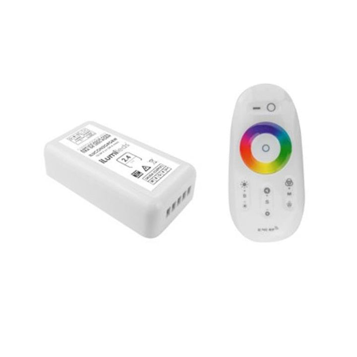 Controlador remoto RGBW para cambiar de colores y reproducir escenas 12V-288W / 24V-576W de iLumileds