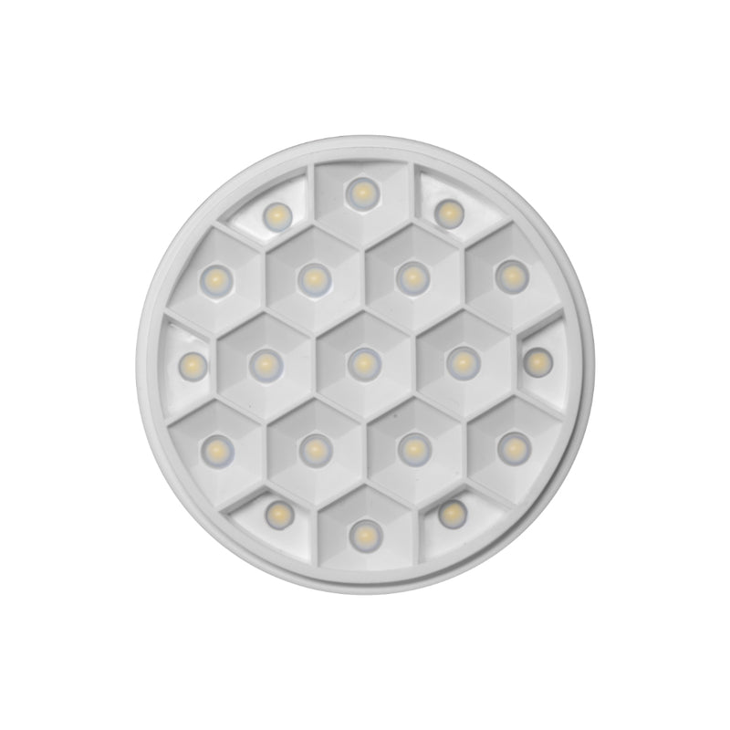 Downlight multi-LEDs 8W 85-265V (Ø9cm) con clips ajsutables, color de luz neutro cálido o frío de iLumileds