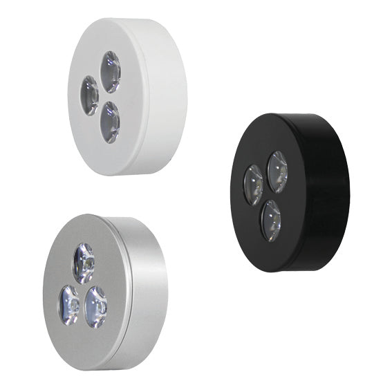 Luminario para empotrar o sobreponer 3W 45° opción de color de luz 3-12V cc 350mA (requiere driver HYLED350MA03SN o ILUK300MA03W) de iLumileds