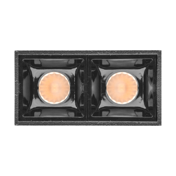 Downlight sobreponer Rectangular Puntual dos cuerpos ópticos 4W 30° CRI:90 de iLumileds