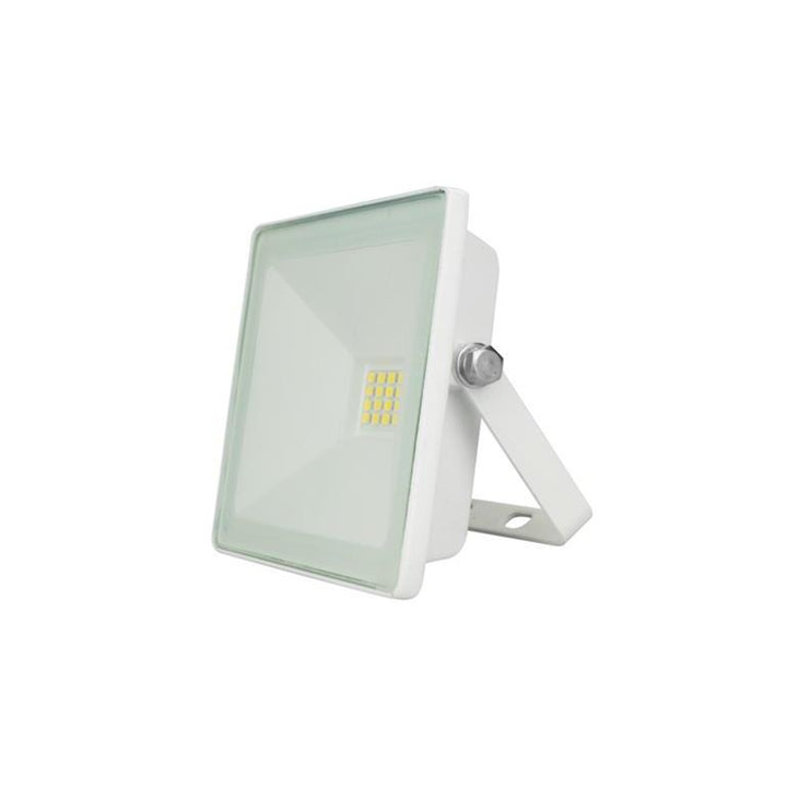 Reflector LED plano 20W 120° fabricado en aluminio acabado negro, luz cálida 3000K de iLumileds