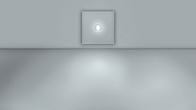 Luminario LED salida puntual para empotrar en muro 2.5W color de luz Neutro Cálido 85-277V para interiores de iLumileds