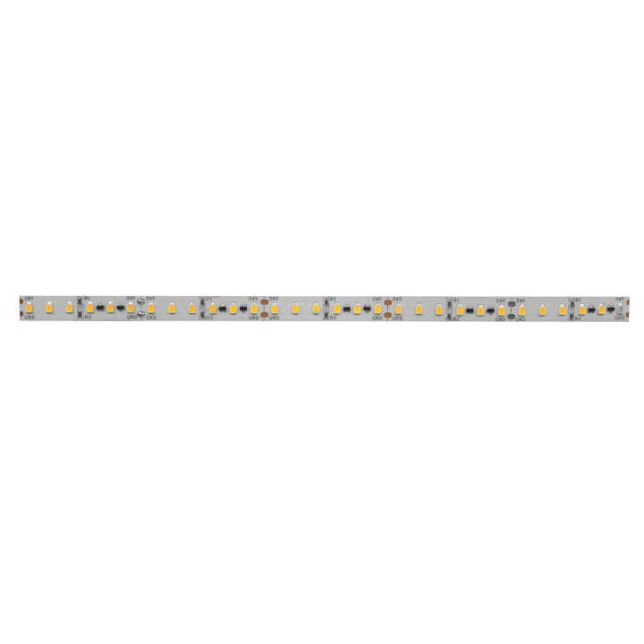 Tira LED 13W/m 24V con 120 chips/m 2835 rollo 10m opción color de luz Cálido / Neutro / Neutro Frío, con auto adhesivo de iLumileds