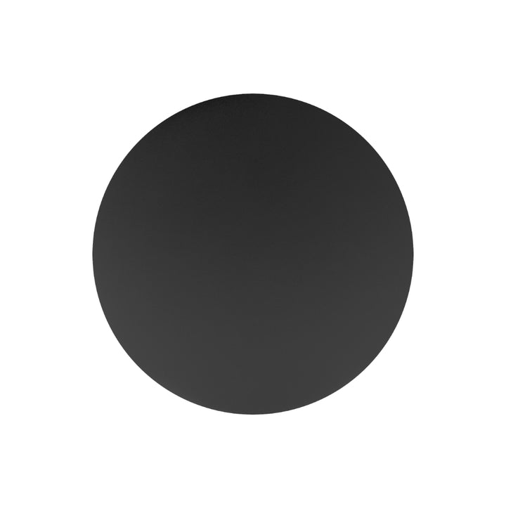 Circulo grande de luz en negativo 9W 3000K iLumileds, acabado negro, vista frontal