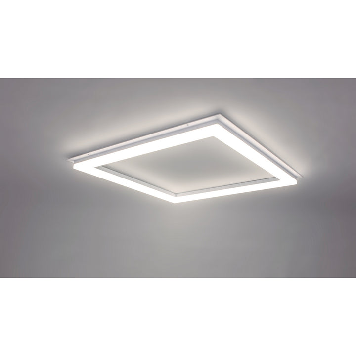 Luminario marco luminoso 20W 29.5x29.5cm para plafón reticular o suspender de iLumileds
