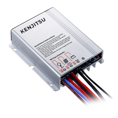 Kit Alumbrado Solar 80W incluye luminario LED 40W - panel solar de 165W - Controlador - 1 batería (1 día de respaldo) de Kenjitsu